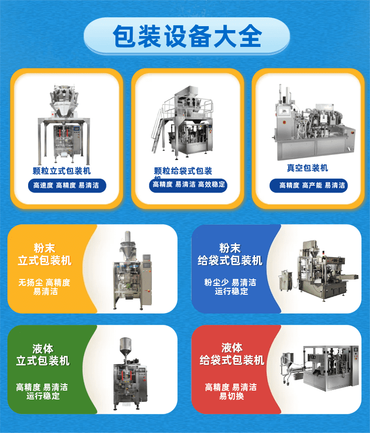 包裝機的設備性能越來越穩定，將更好助力于上游企業