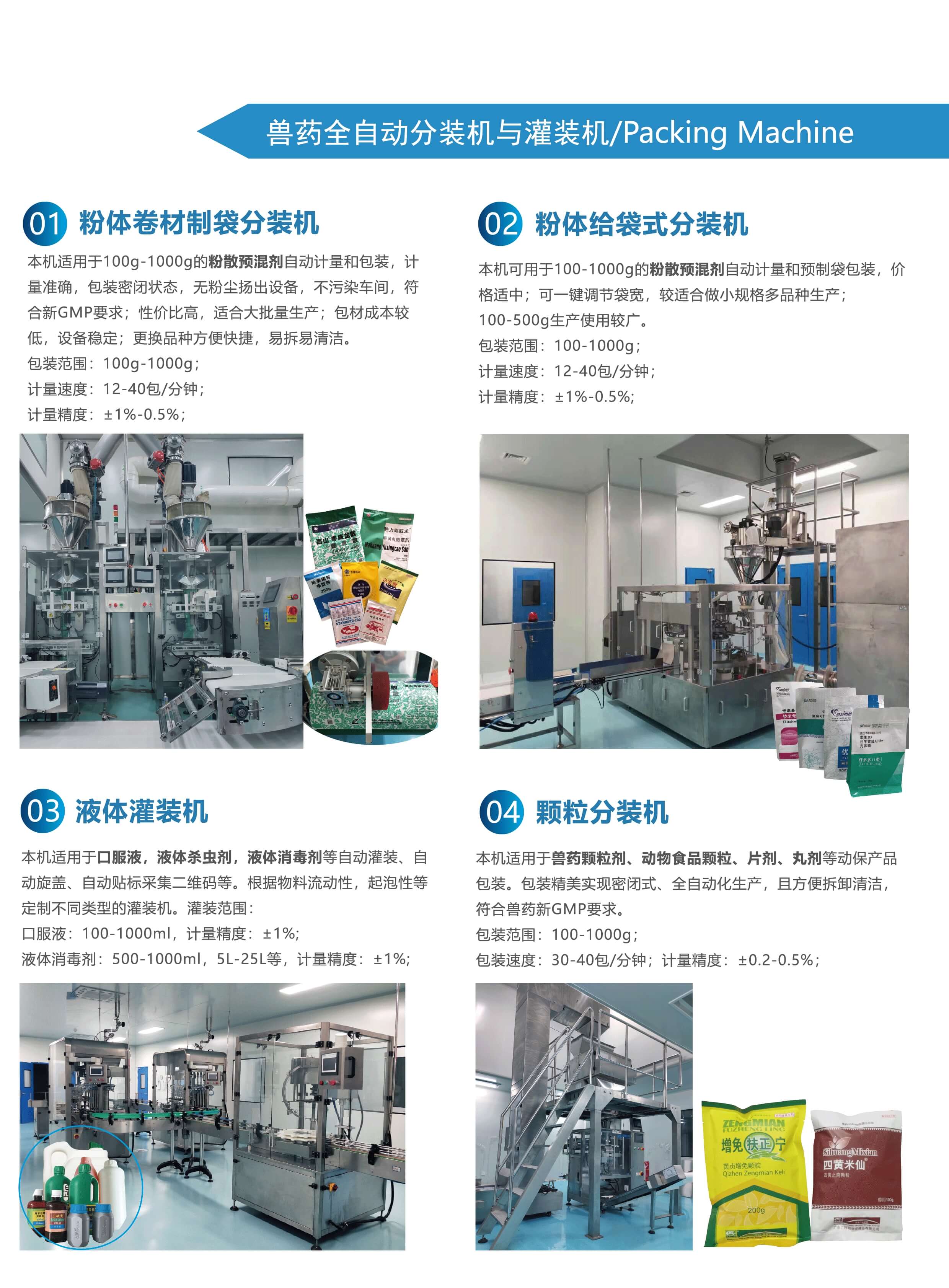 獸藥全自動分裝機(jī)與灌裝機(jī)